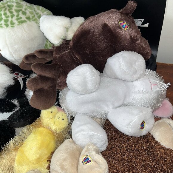 Ganz Plush Webkinz LilKinz Lot of 12 No Codes Snake Poodle Cat Frog Panda Moose - Picture 16 of 16